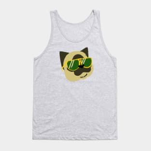 Siamese Shades Tank Top